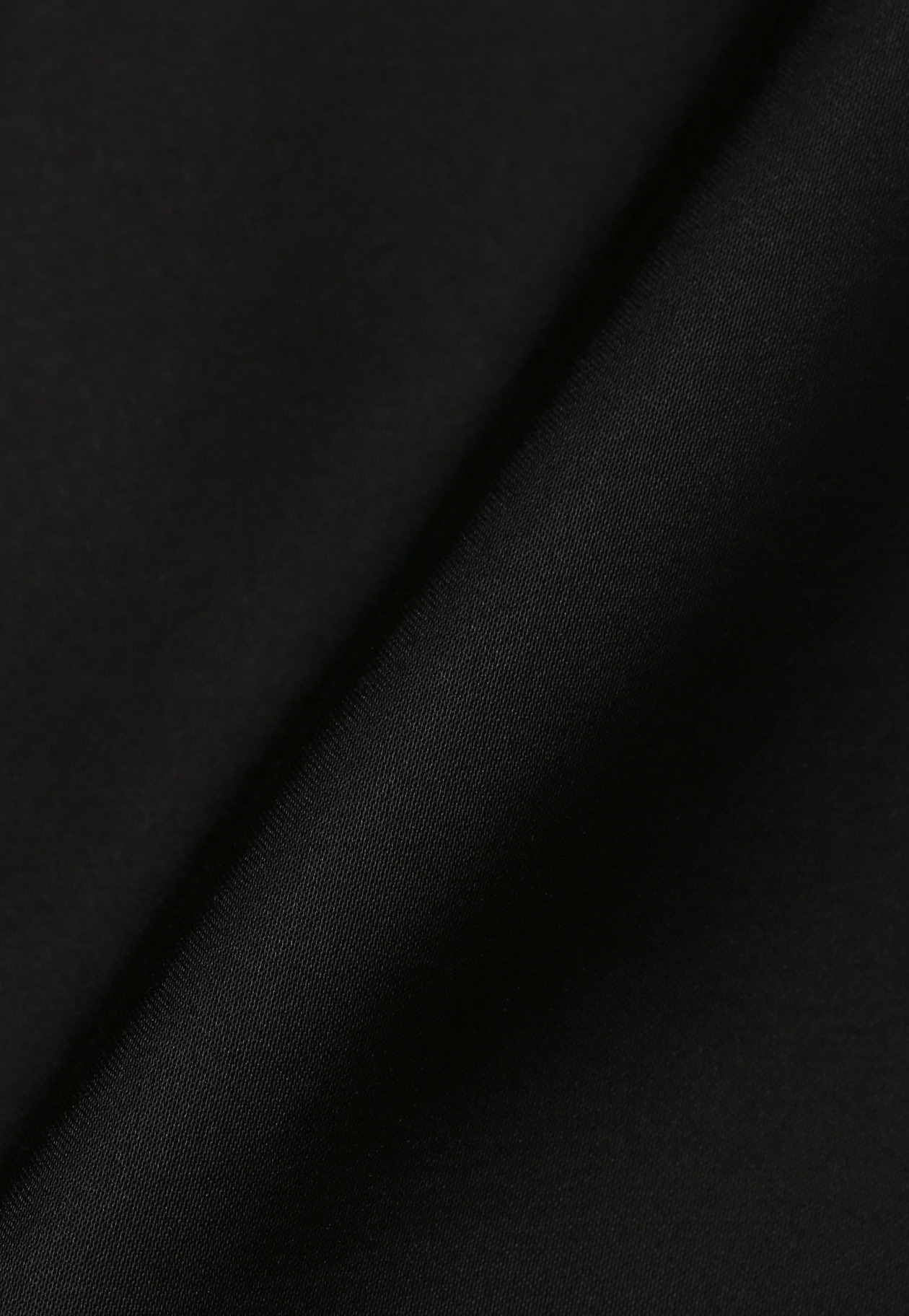 サテンノースリーブブラウス 詳細画像 Black 2