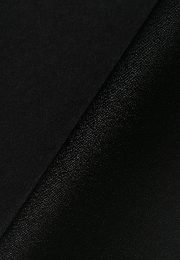 SATIN GEORGETTES DRESS 詳細画像 Black 11