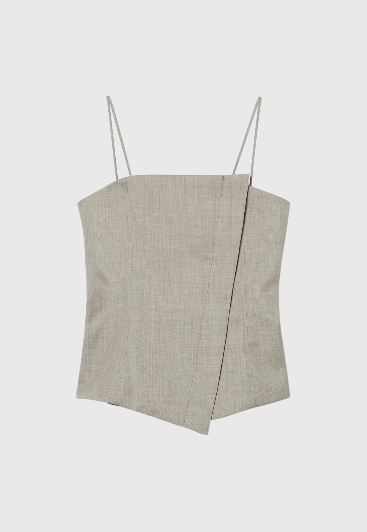 WOOL BUSTIER ALL IN ONE ベージュ - オールインワン