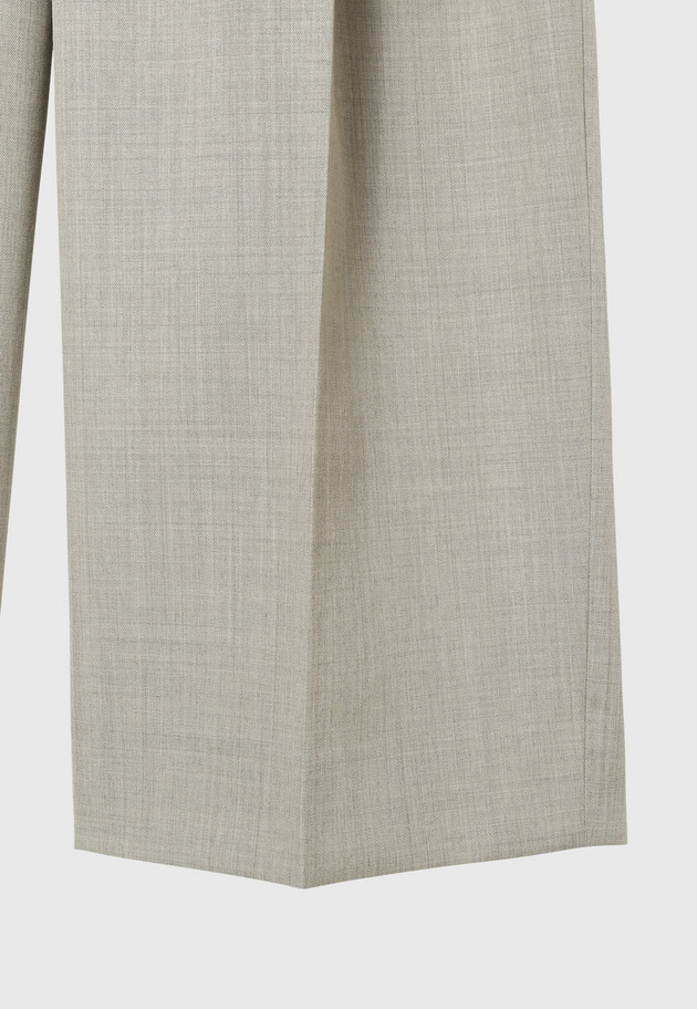 WOOL TWILL PANTS 詳細画像 Beige 10