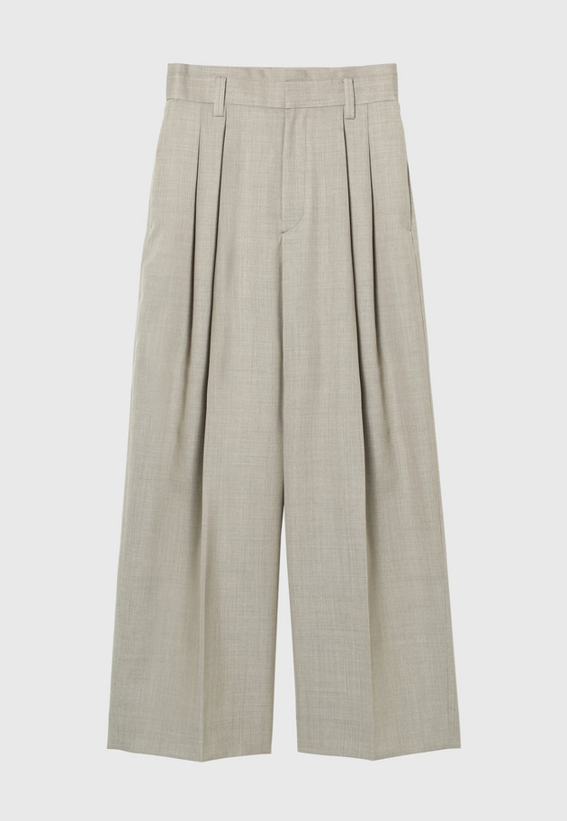 WOOL TWILL PANTS｜DÉPAREILLÉ｜デパリエ オフィシャルサイト