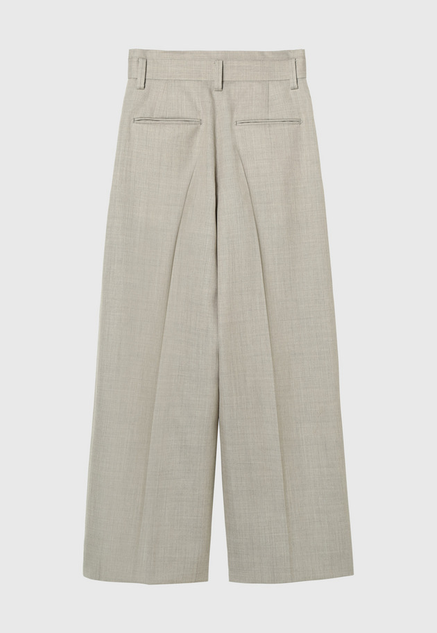 WOOL TWILL PANTS 詳細画像 Beige 6