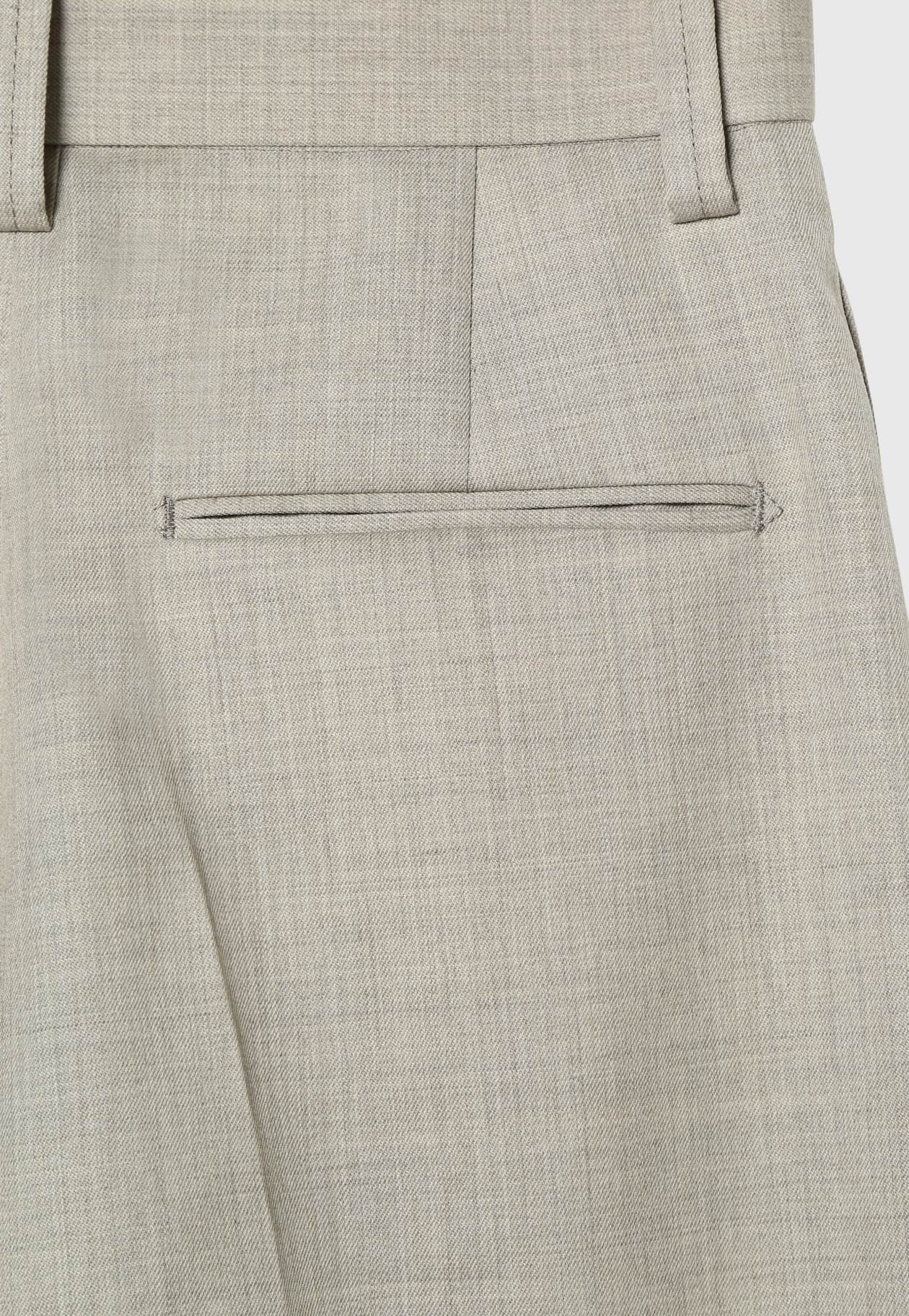 WOOL TWILL PANTS 詳細画像 Beige 11