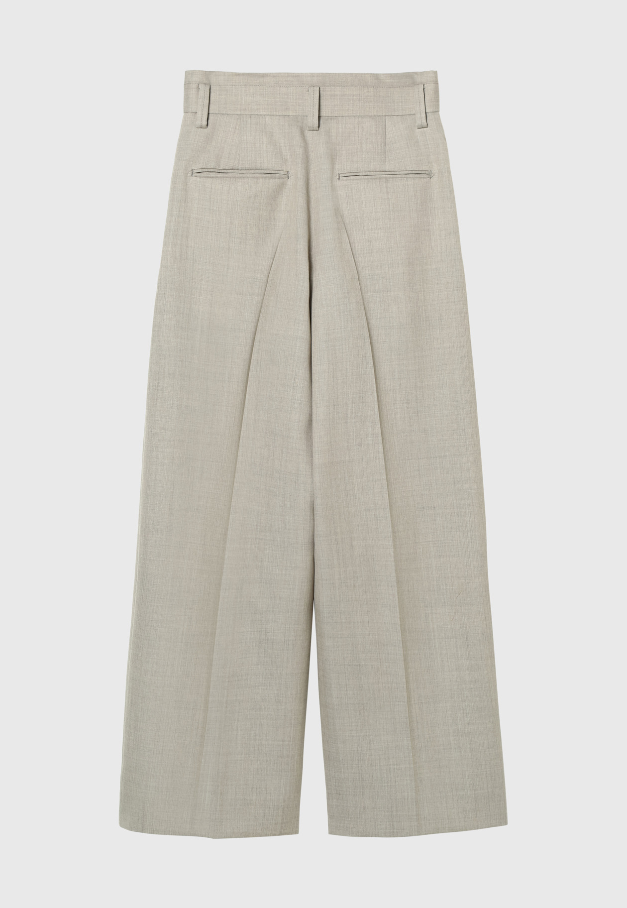 WOOL TWILL PANTS 詳細画像 Beige 6