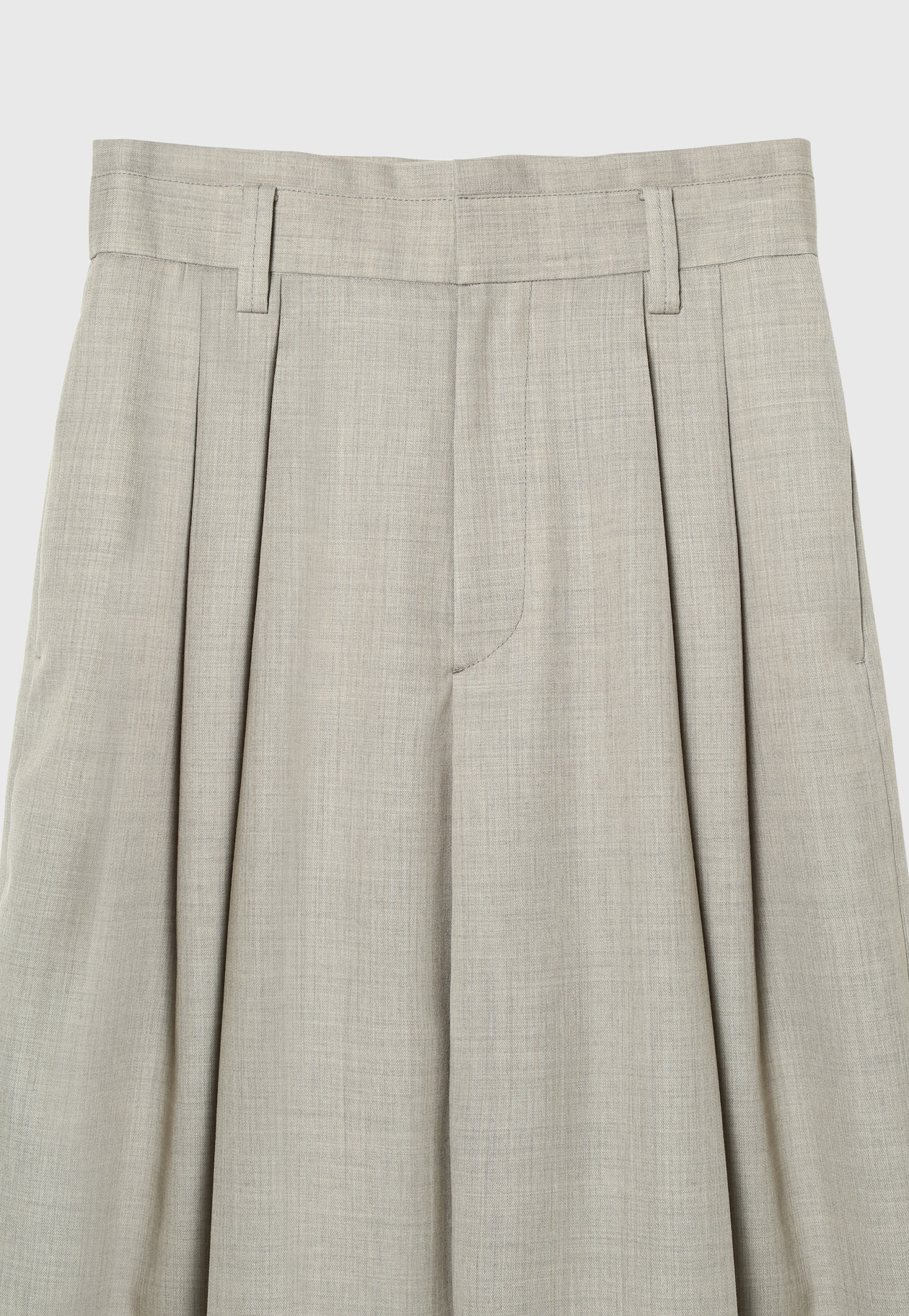 WOOL TWILL PANTS 詳細画像 Beige 7