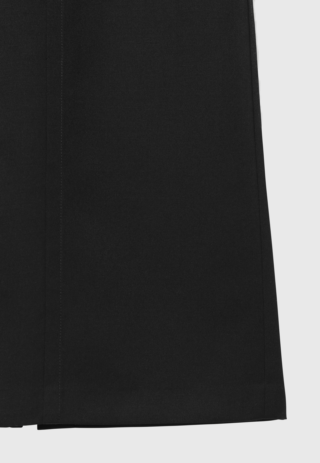 WOOL TWILL SKIRT 詳細画像 Black 12