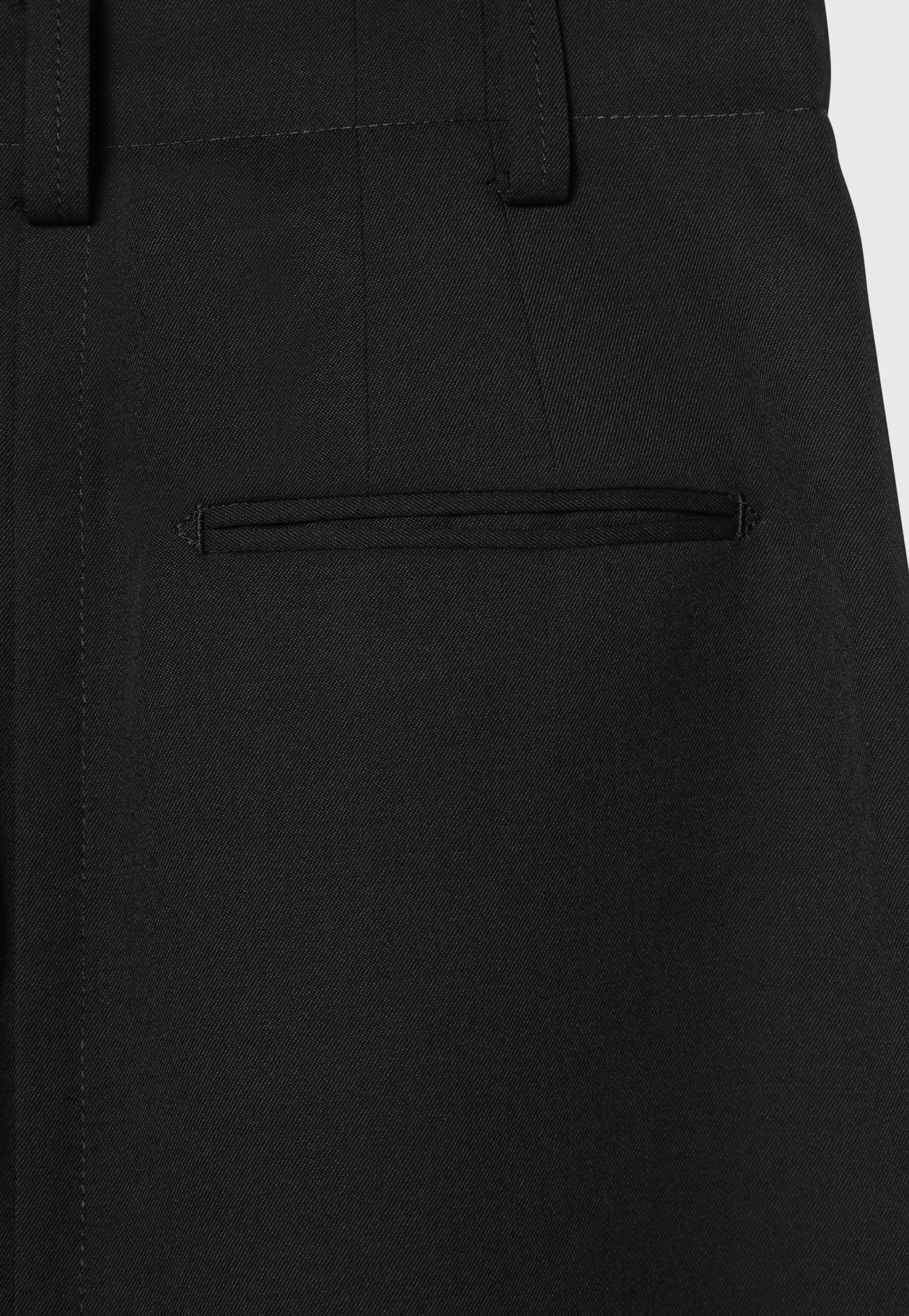 WOOL TWILL SKIRT 詳細画像 Black 13