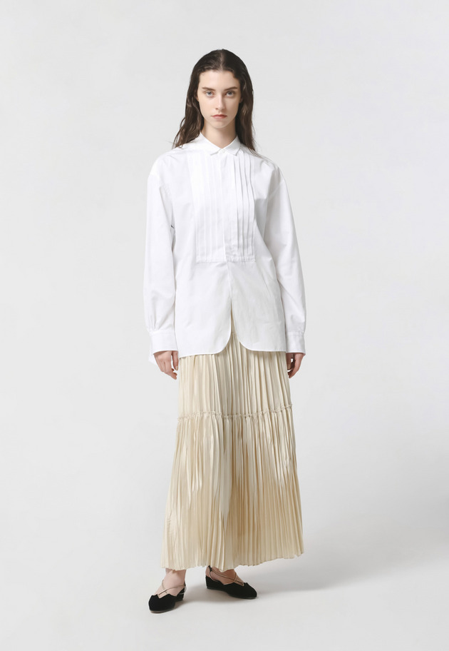 TUCK SHIRT BLOUSE 詳細画像 OW 2