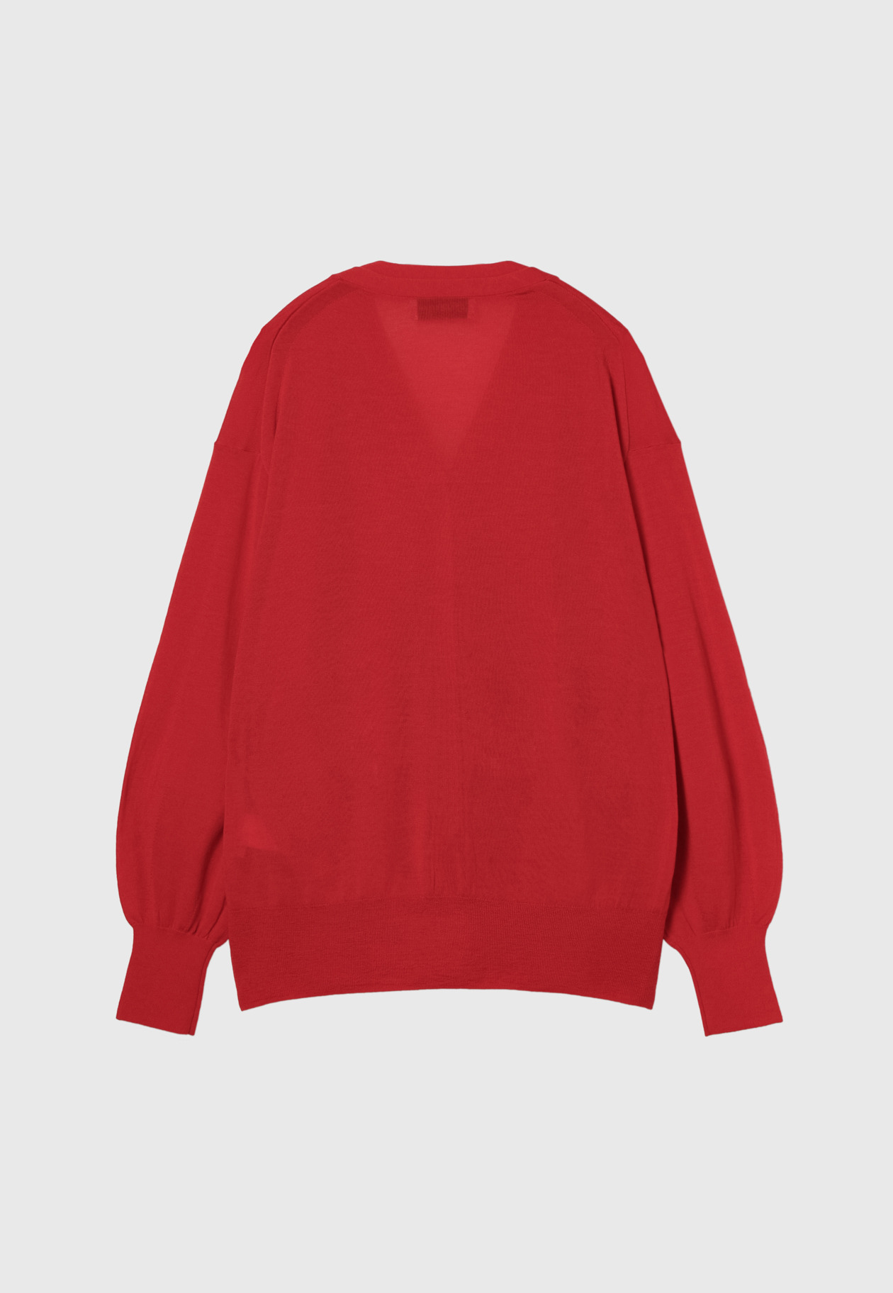 FRONT LAYER CARDIGAN 詳細画像 Red 7