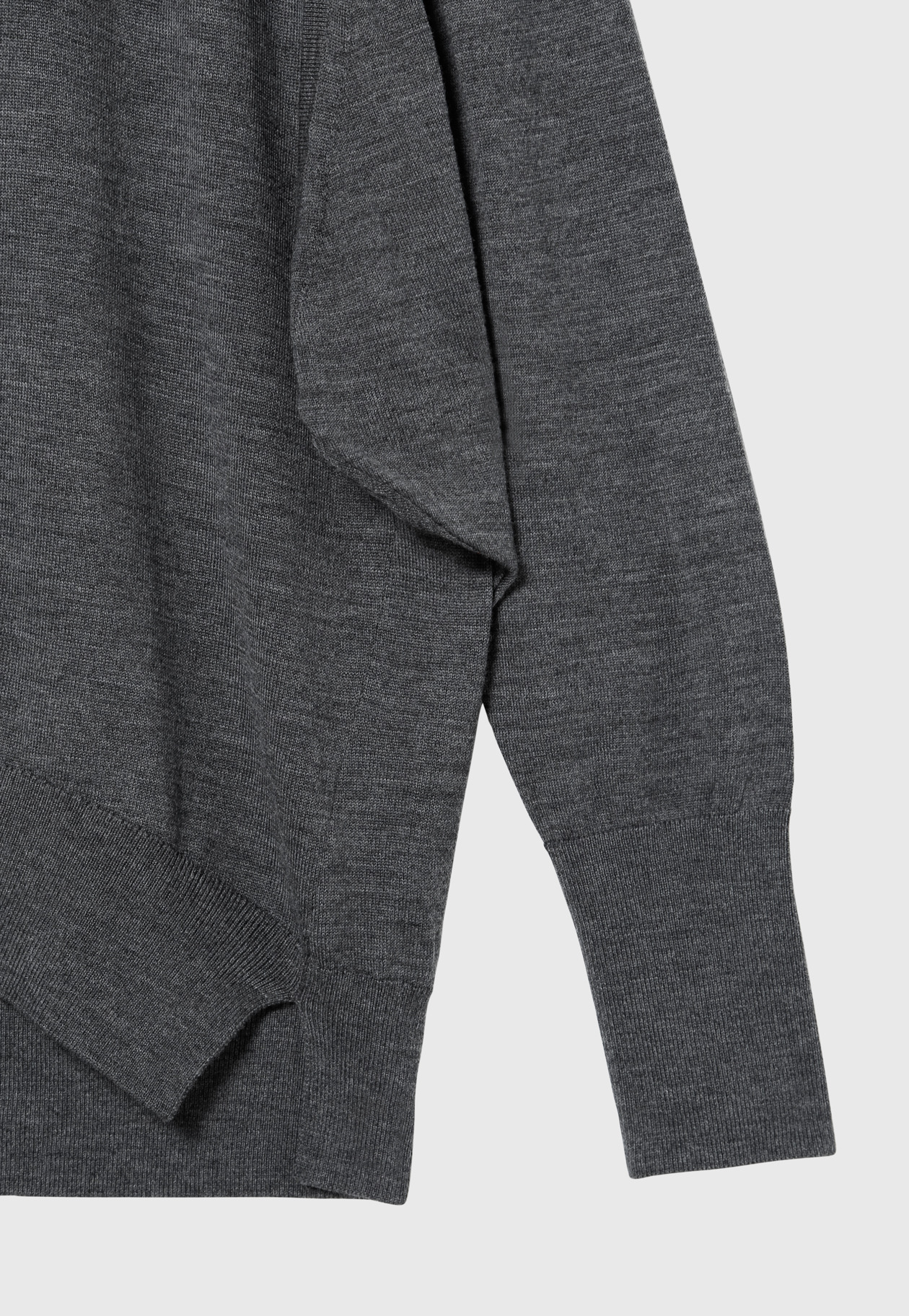 ARRANGEMENT BOLERO KNIT PULLOVER 詳細画像 Gray 4