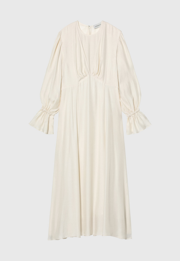 DOT JACQUARD DRESS 詳細画像 OW 1