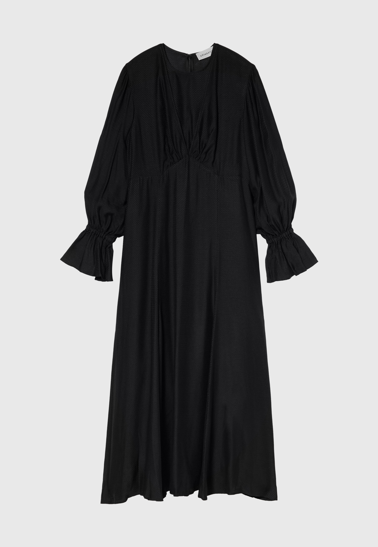 DOT JACQUARD DRESS 詳細画像 Black 6