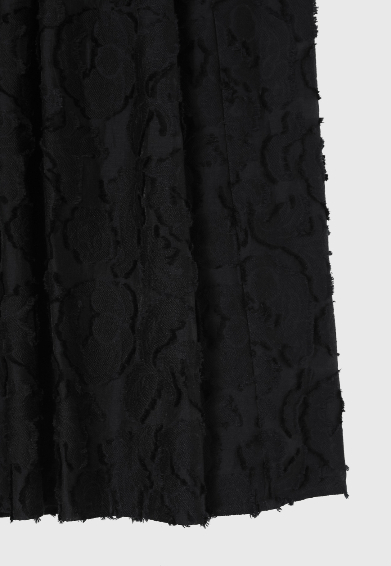 FLOWER CUT JAQUARD DRESS 詳細画像 Black 5