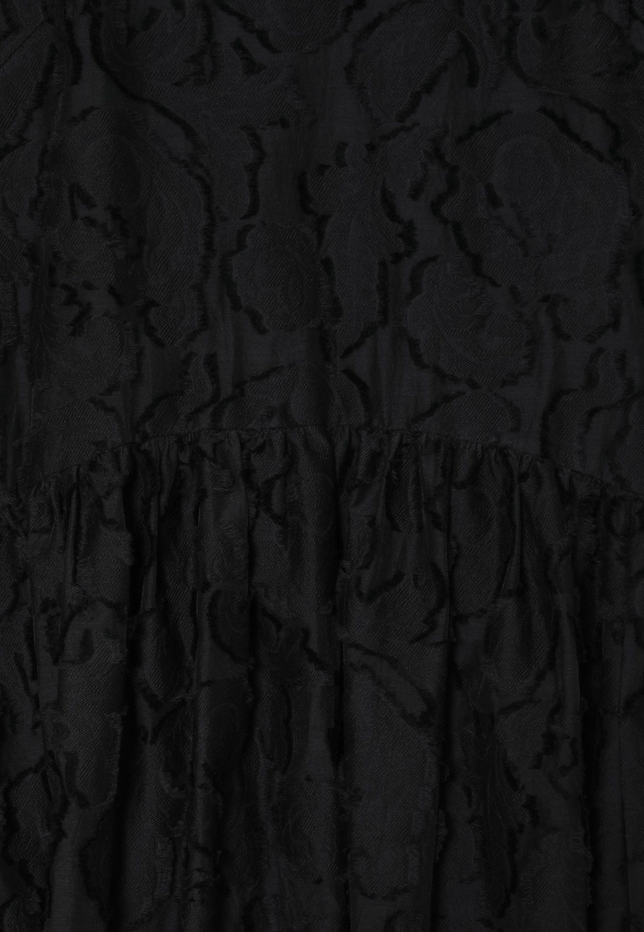 FLOWER CUT JAQUARD DRESS 詳細画像 Black 6