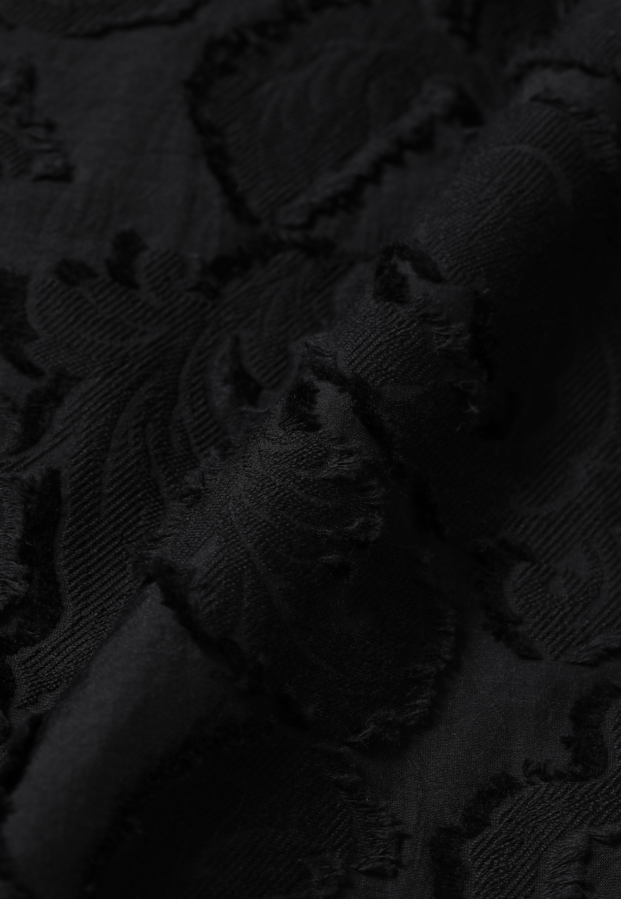 FLOWER CUT JAQUARD DRESS 詳細画像 Black 8
