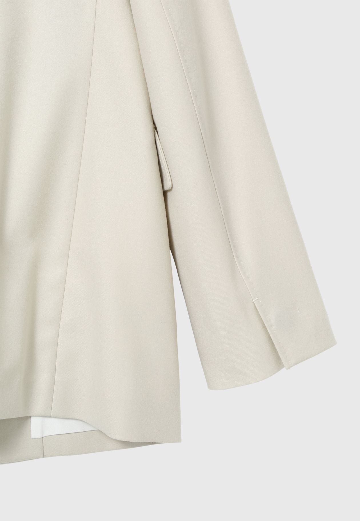 CASHMERE WOOL PEAK LAPEL JACKET 詳細画像 OW 4
