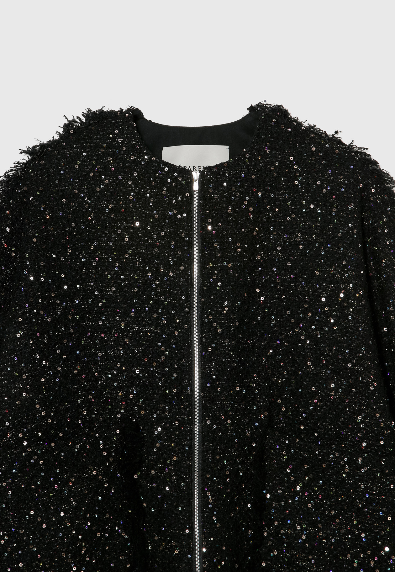 SPANGLE TWEED JACKET 詳細画像 Black 10