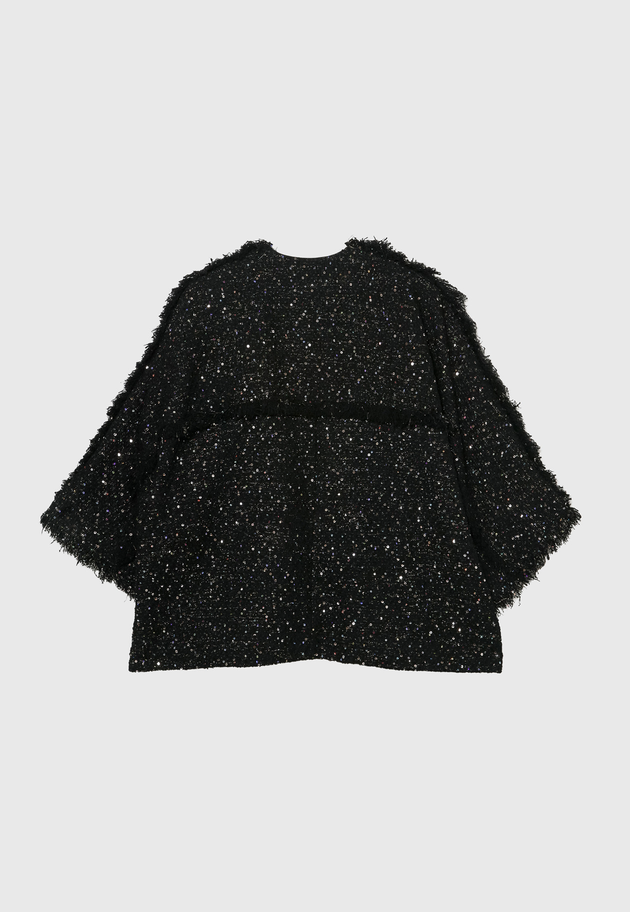SPANGLE TWEED JACKET 詳細画像 Black 9