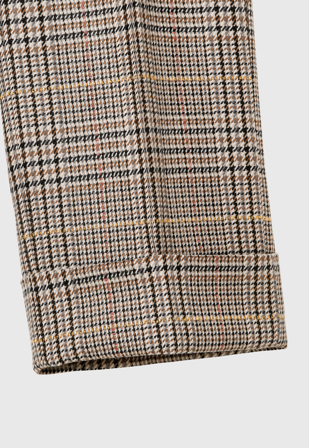WOOL CHECK MACKIN PANTS 詳細画像 Beige 9