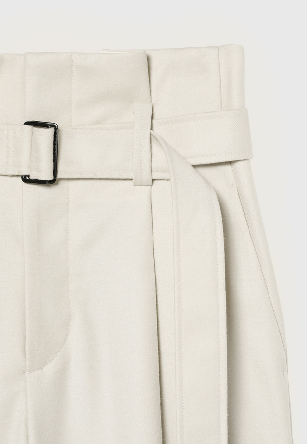 CASHMERE WOOL HIGH WAIST WIDE PANTS 詳細画像 OW 4
