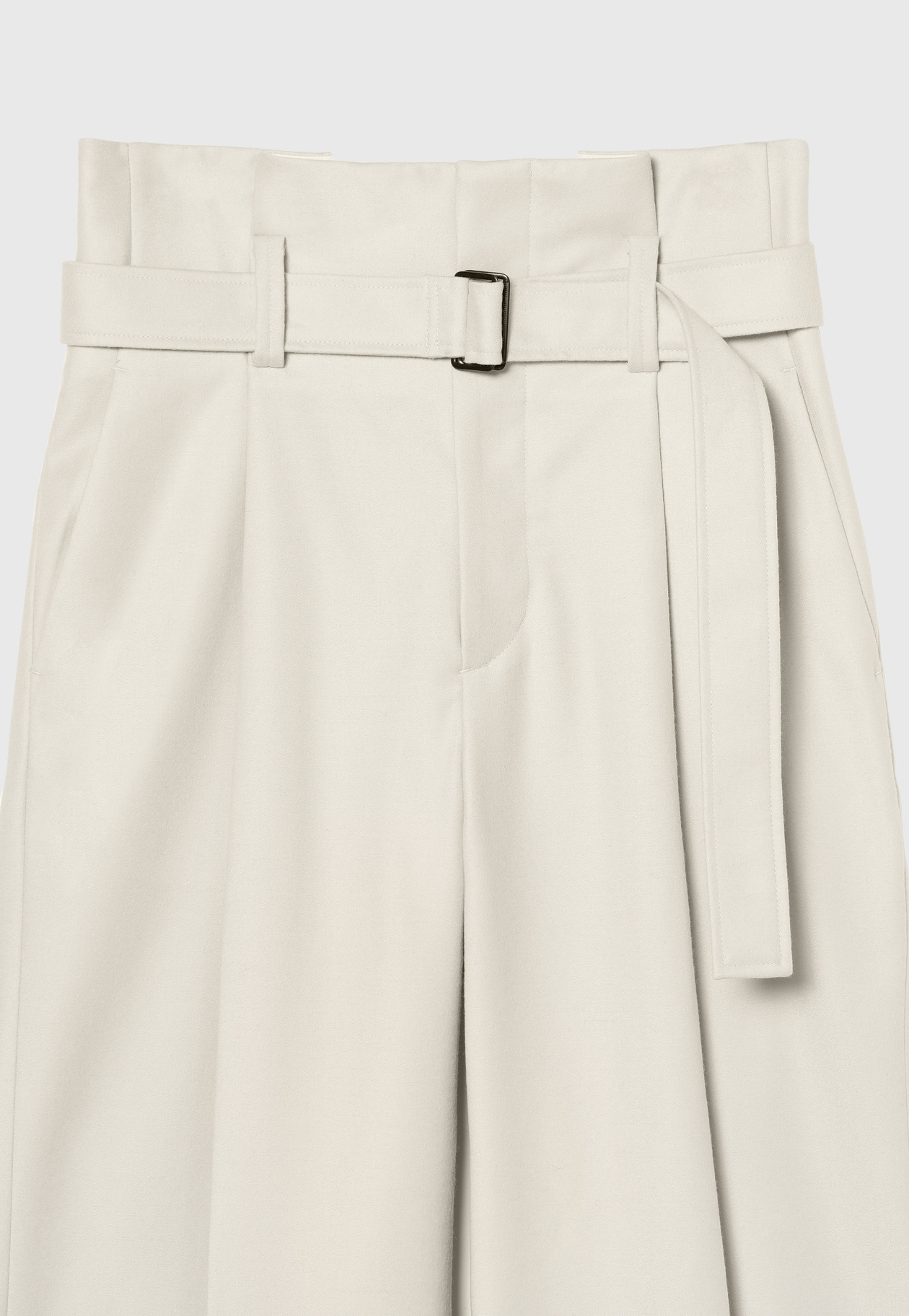 CASHMERE WOOL HIGH WAIST WIDE PANTS 詳細画像 OW 3
