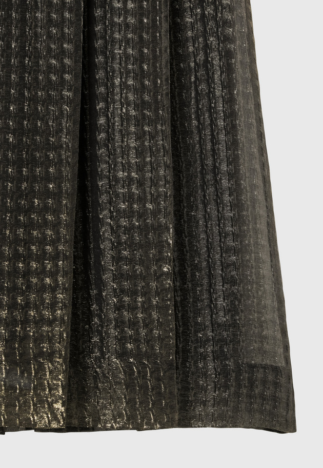 SHEER TUCK SKIRT 詳細画像 Gold 9