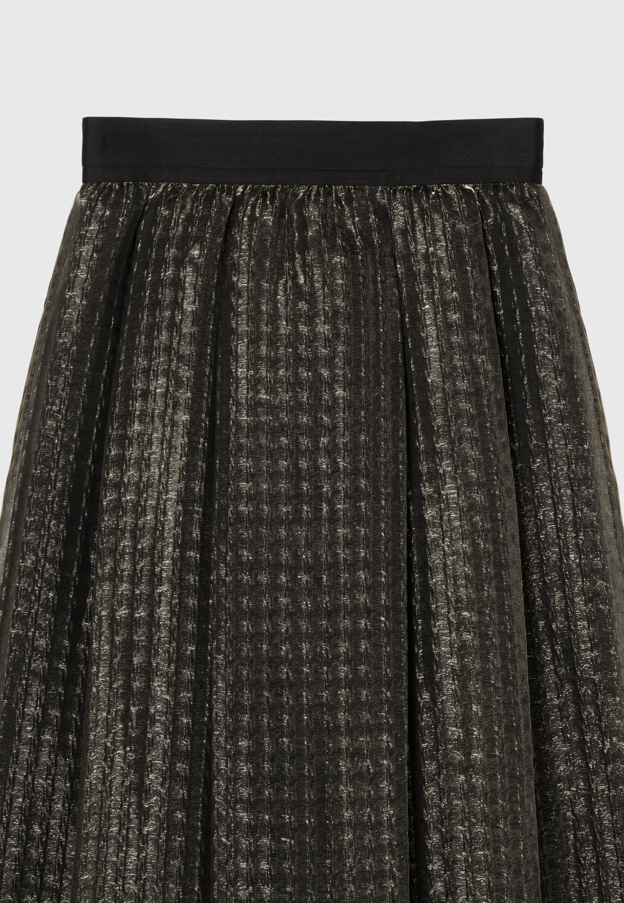 SHEER TUCK SKIRT 詳細画像 Gold 7