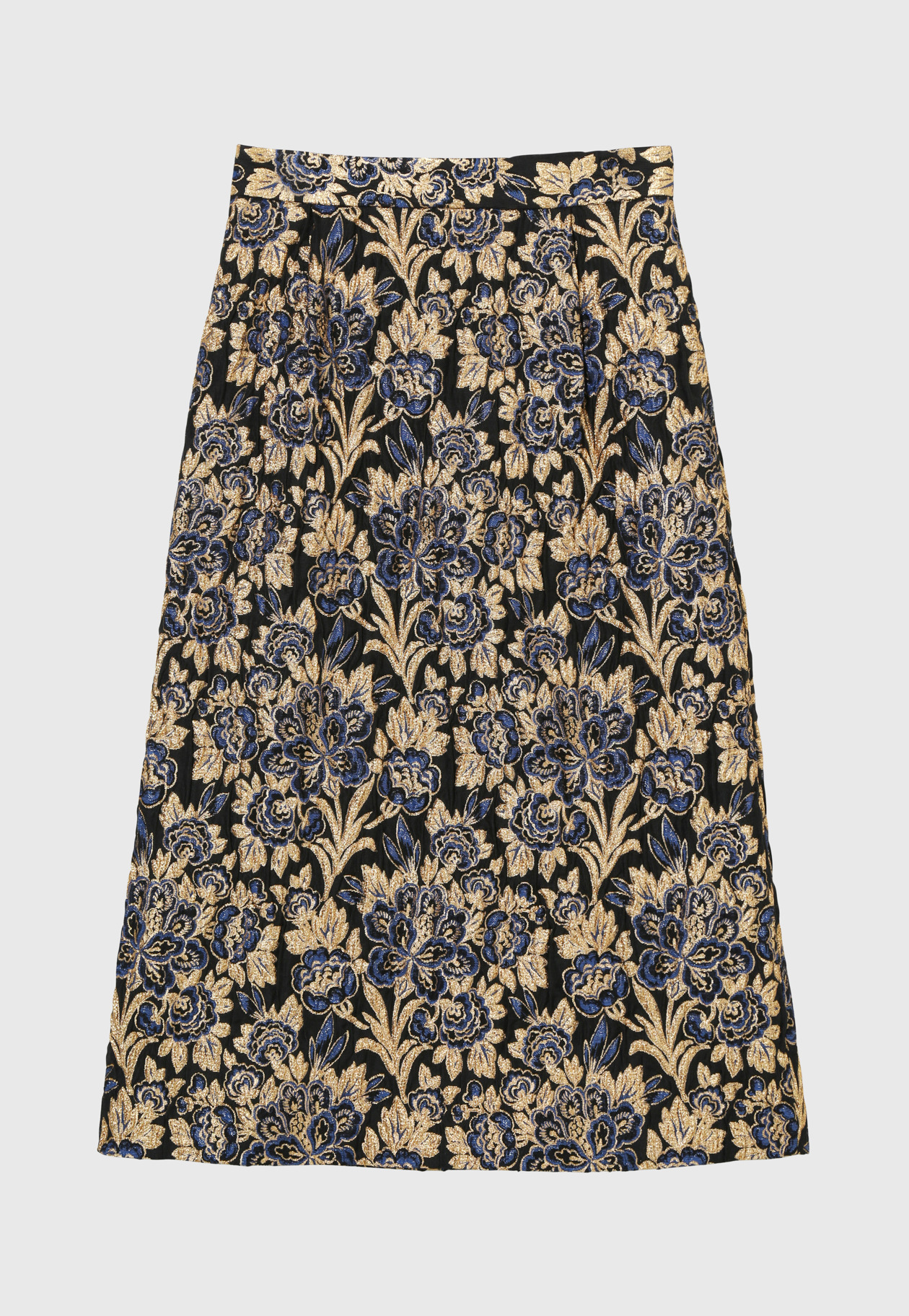FLOWER JACQUARD SKIRT 詳細画像 Gold 1