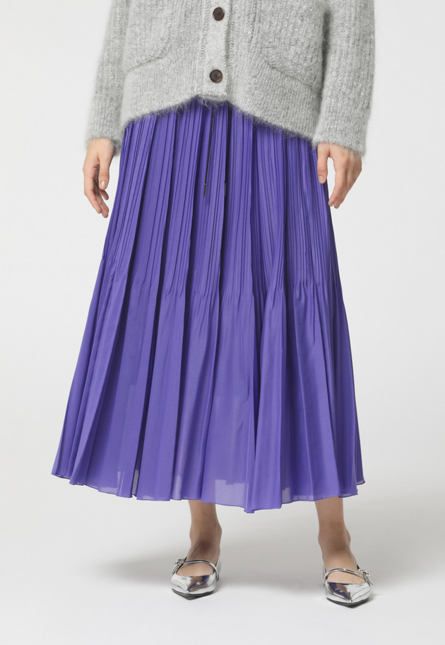 ORGANDIE PLEATS SKIRT｜DÉPAREILLÉ｜デパリエ オフィシャルサイト