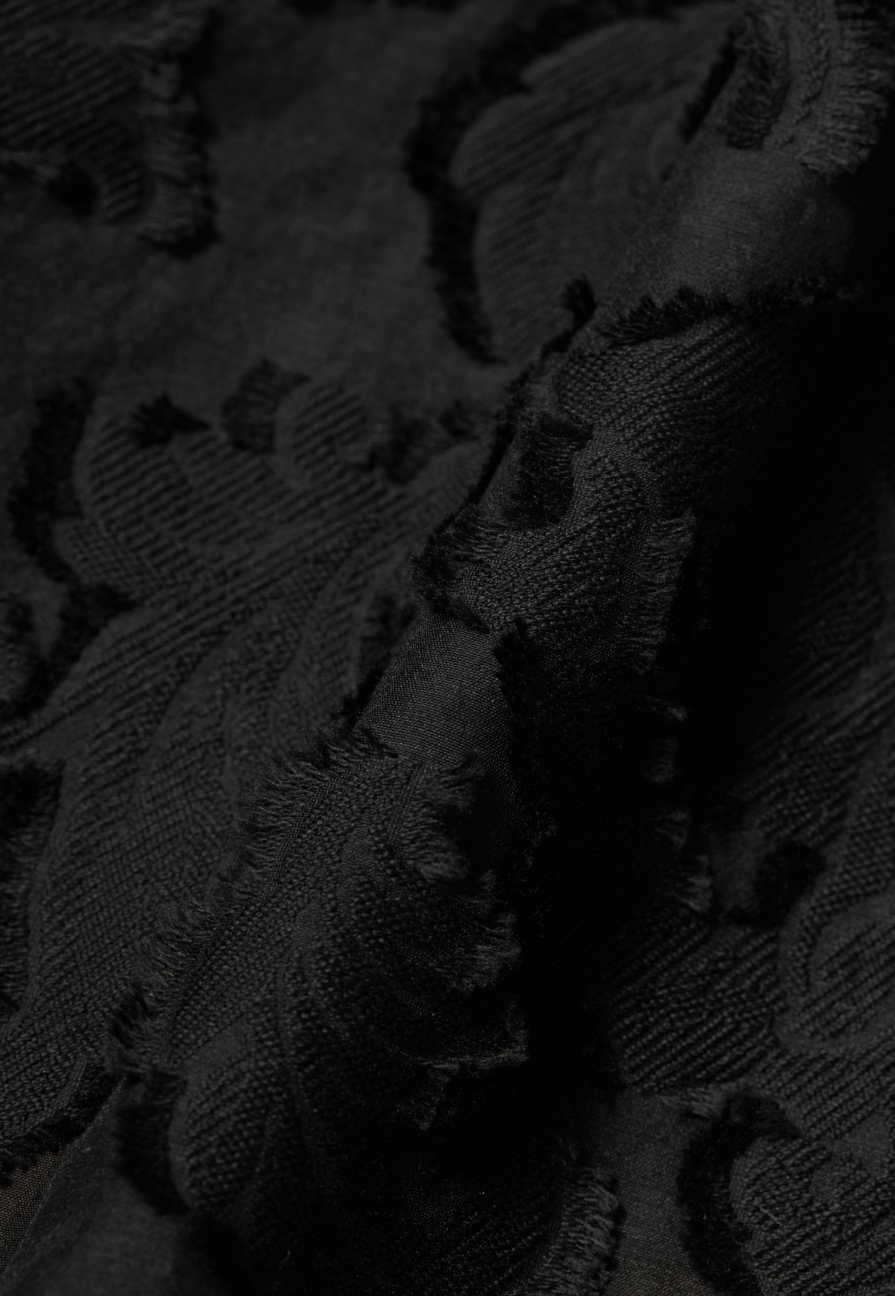 FLOWER CUT JAQUARD SKIRT 詳細画像 Black 9