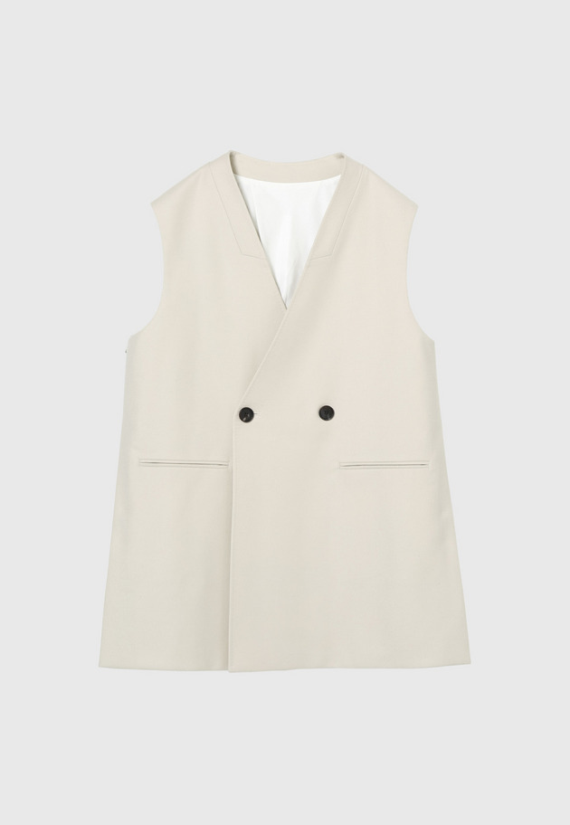 CASHMERE WOOL GILET 詳細画像 OW 1