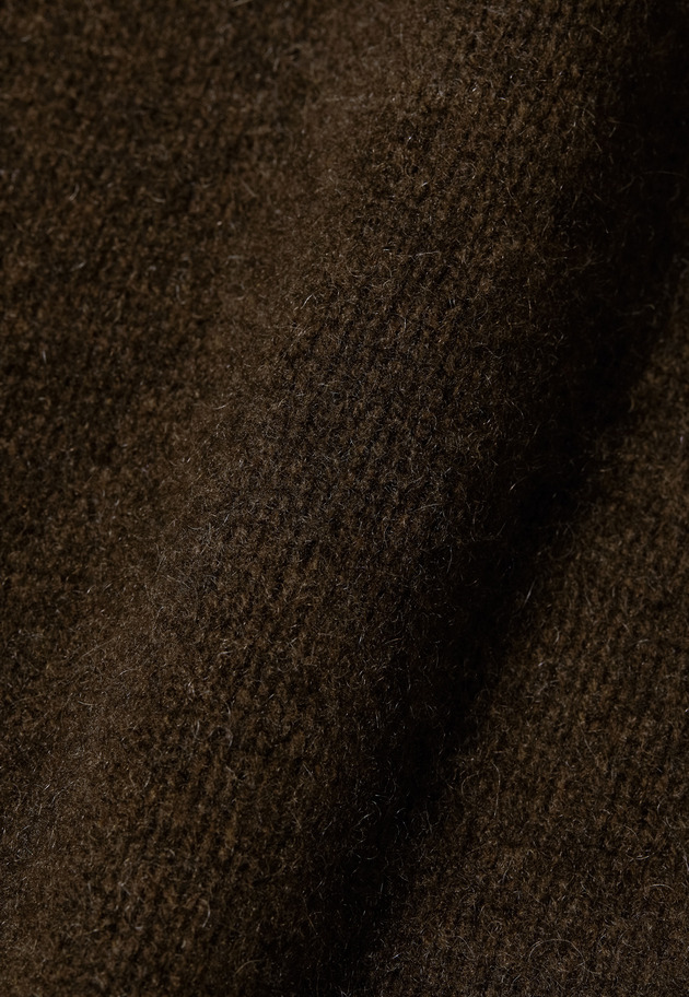 WHITE YAK DOLMAN SLEEVE CARDIGAN 詳細画像 Brown 5