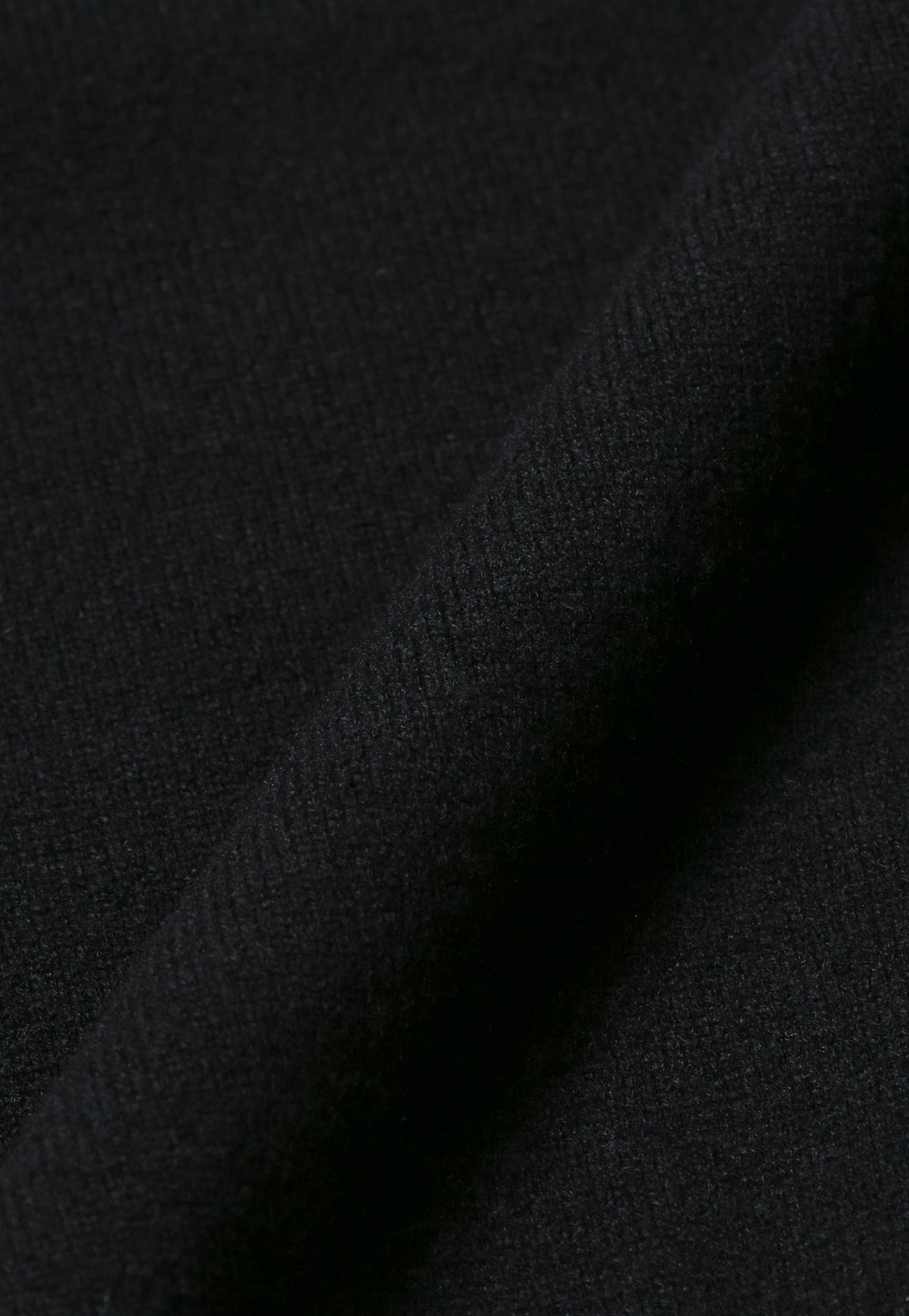 HIGH GAUGE KNIT PULLOVER 詳細画像 Black 4
