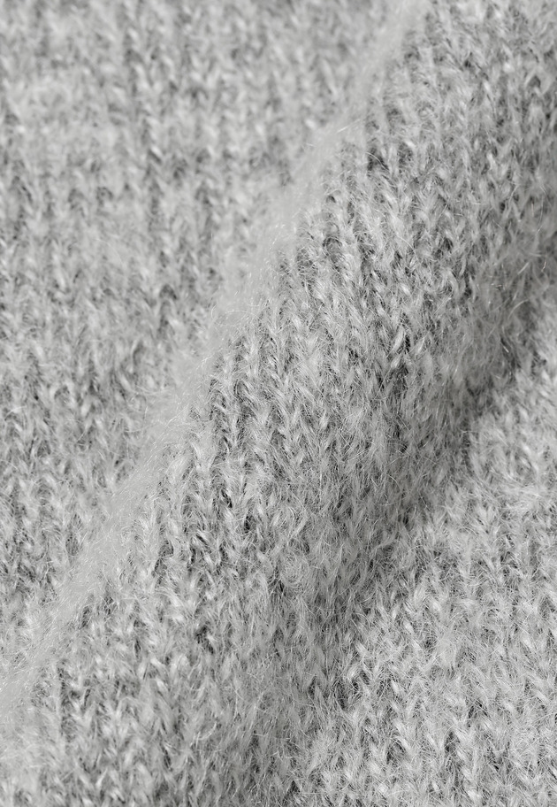 MOHAIR CREW NECK KNIT		 詳細画像 L.GY 2