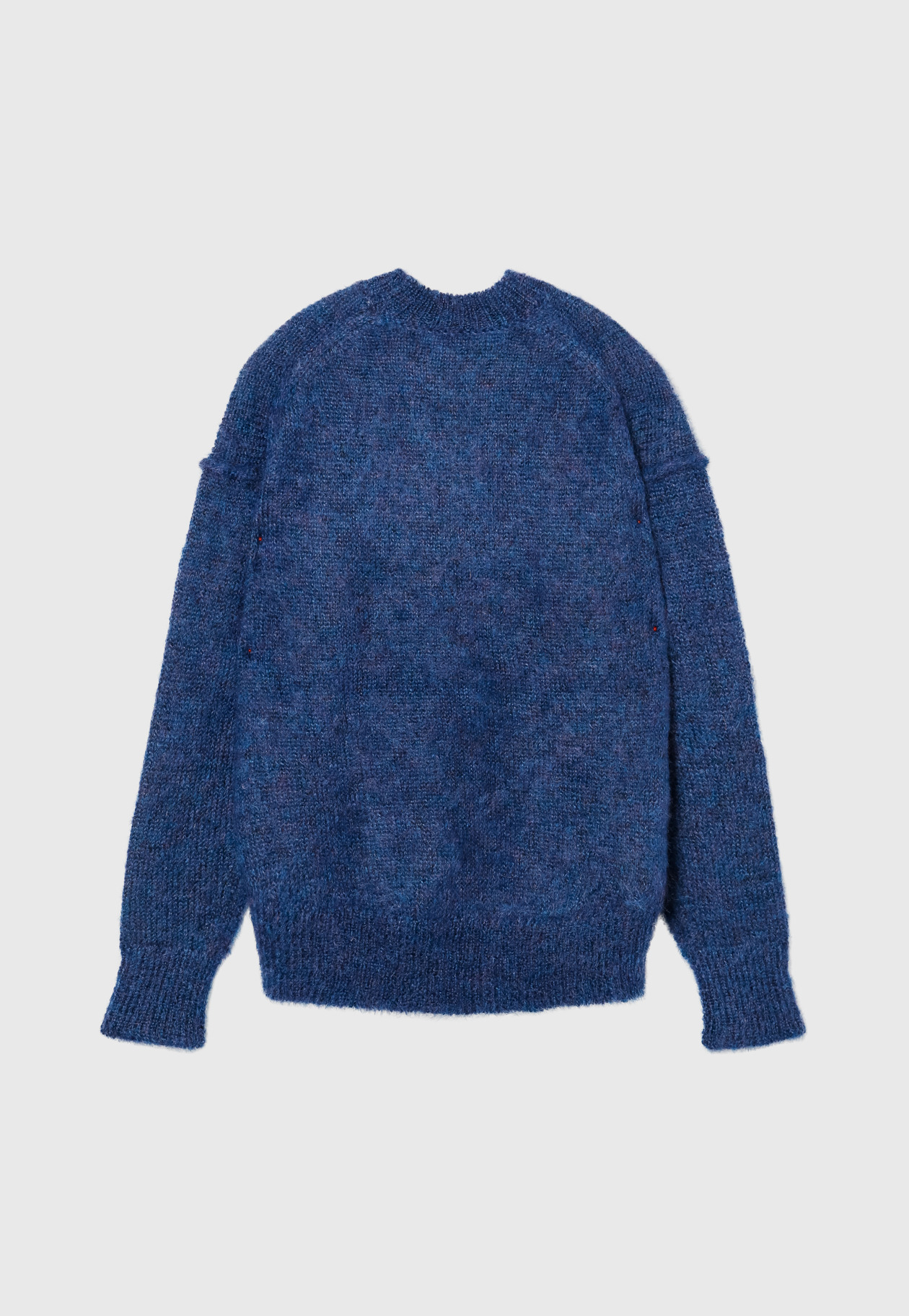 MOHAIR CREW NECK KNIT		 詳細画像 Blue 2