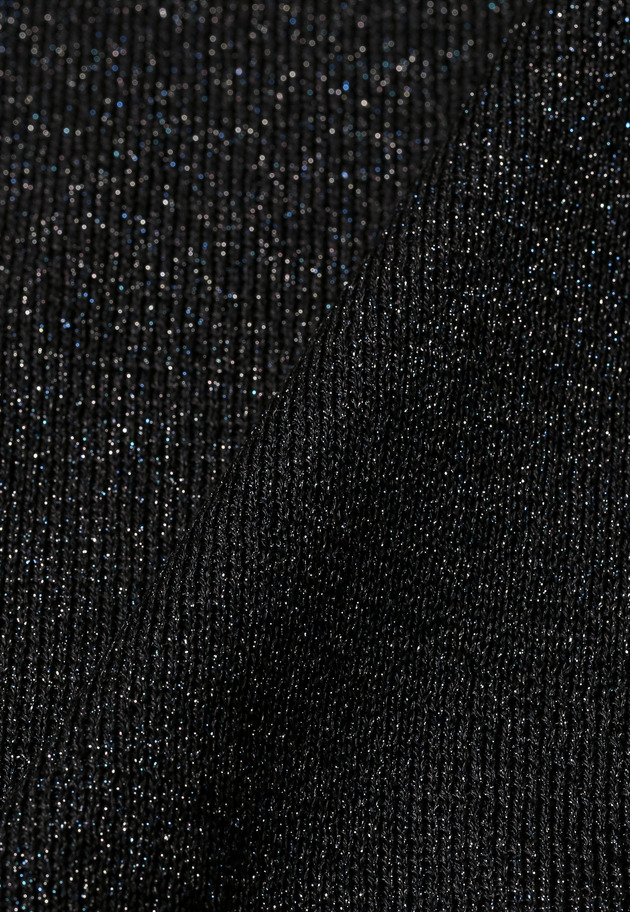 LAME DOLMAN KNIT 詳細画像 Black 2