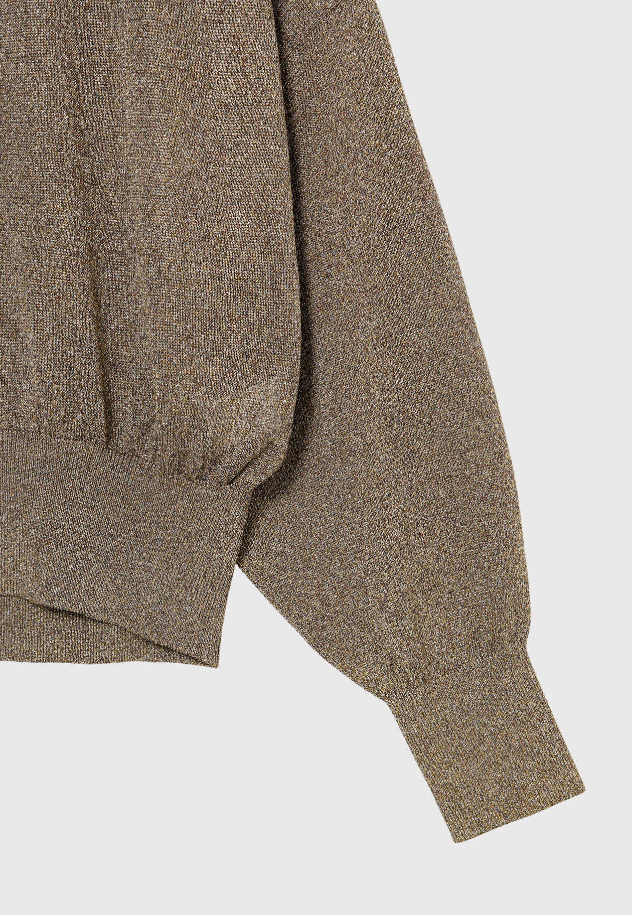 LAME DOLMAN KNIT 詳細画像 Camel 8