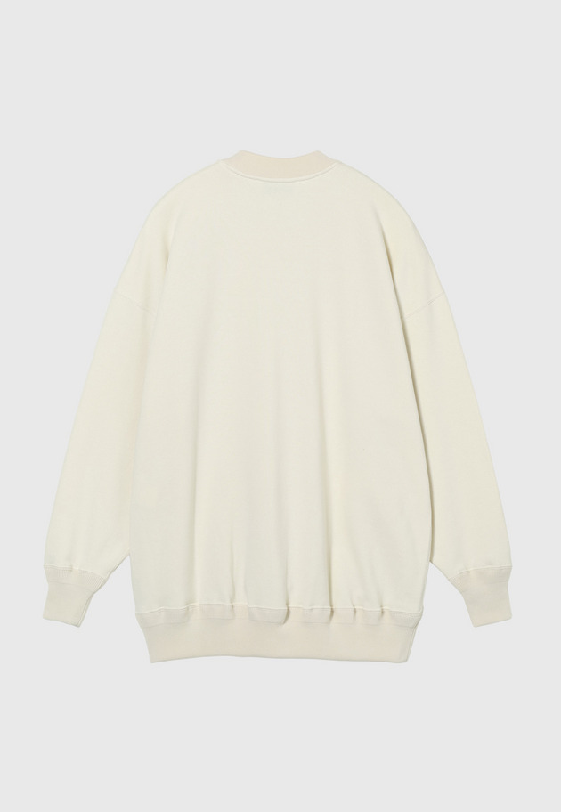 SOFT FRENCH TERRY PULLOVER 詳細画像 Beige 2