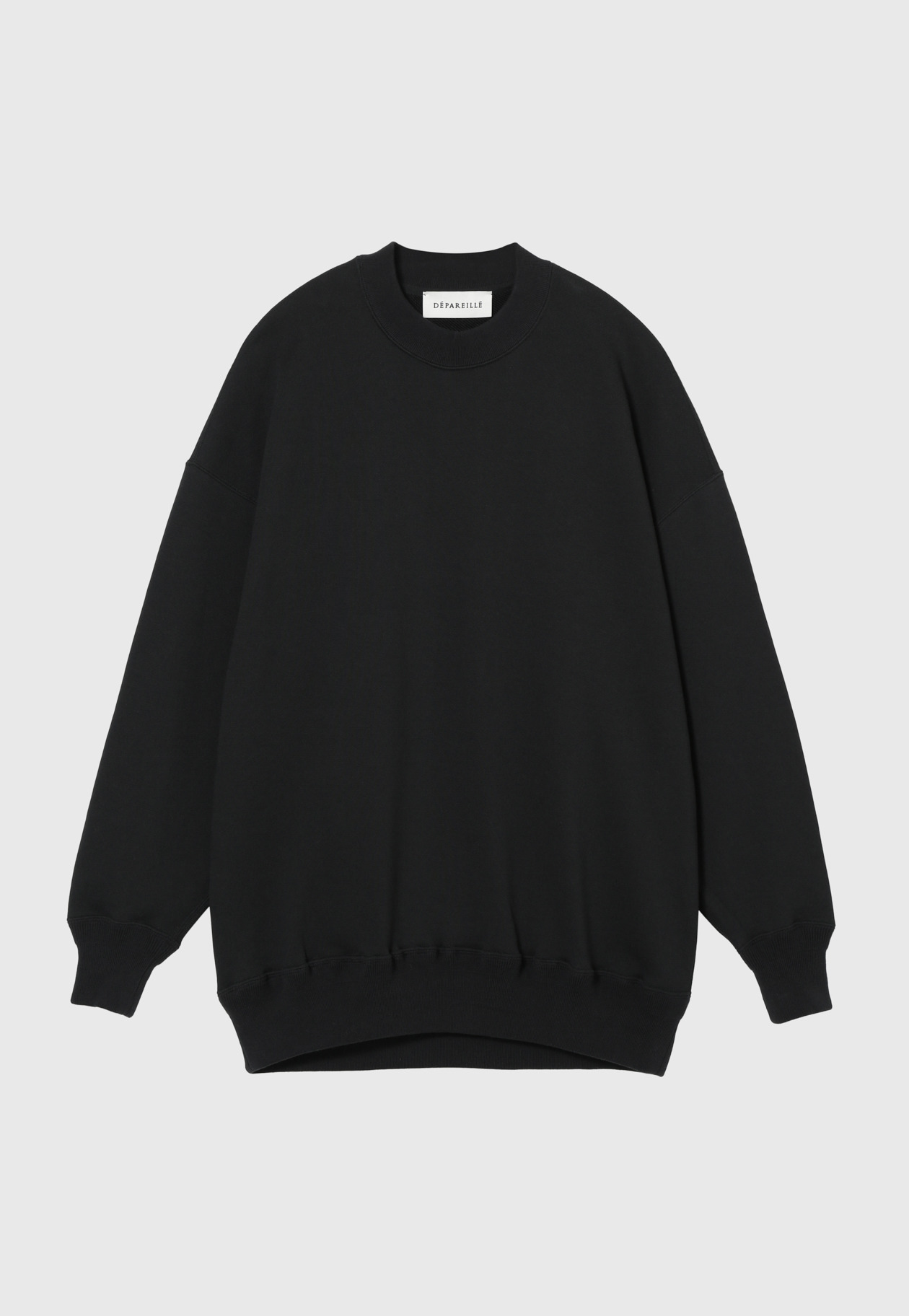 SOFT FRENCH TERRY PULLOVER 詳細画像 Black 1
