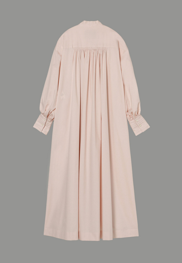 COTTON GATHERED DRESS 詳細画像 Pink 10