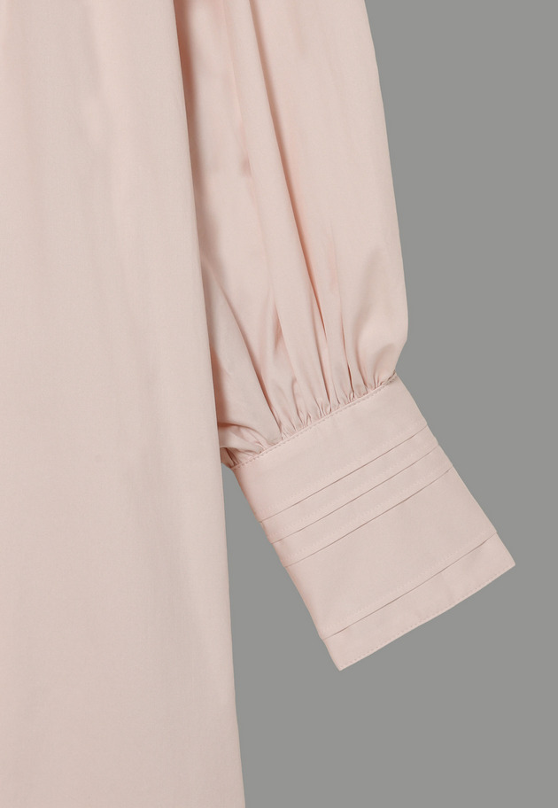COTTON GATHERED DRESS 詳細画像 Pink 13