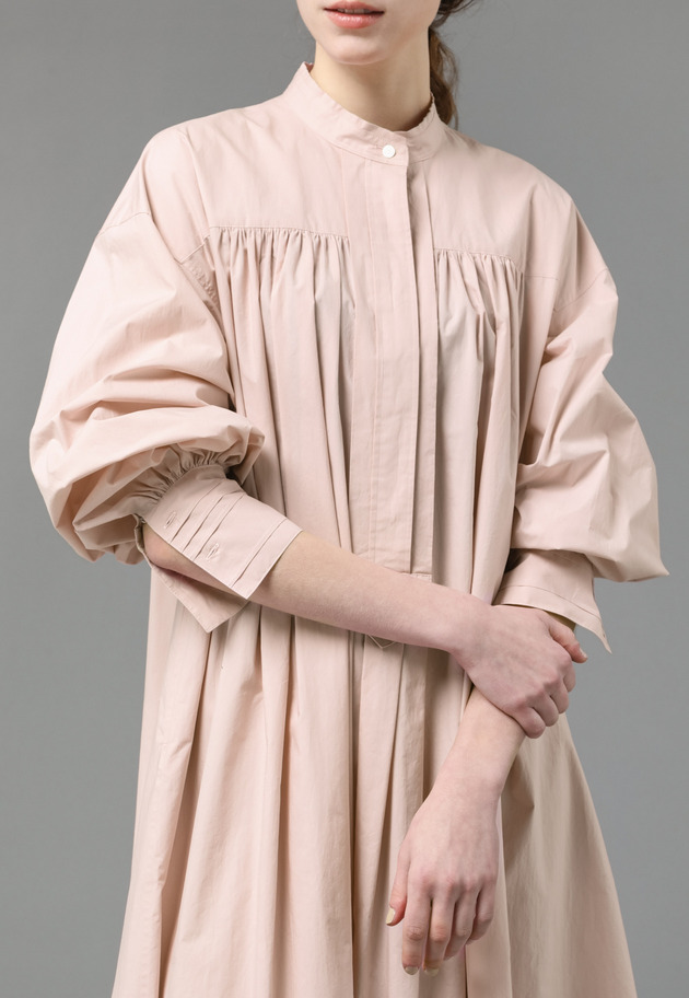 COTTON GATHERED DRESS 詳細画像 Pink 7