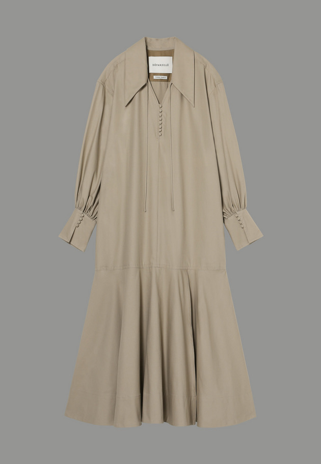 LONG POINT COLLAR DRESS 詳細画像 G.BE 9