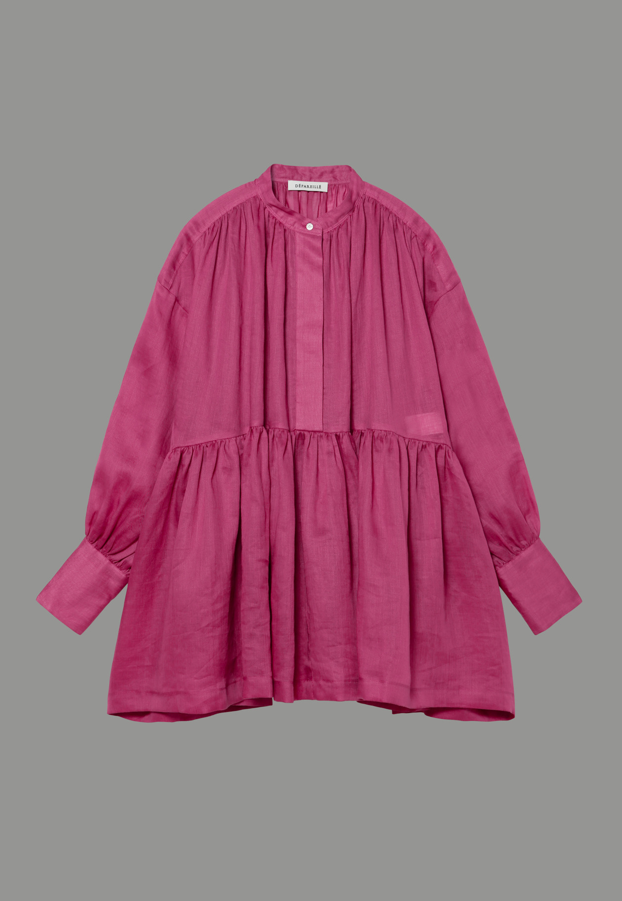 SHEER RAMIE BLOUSE 詳細画像 Pink 1