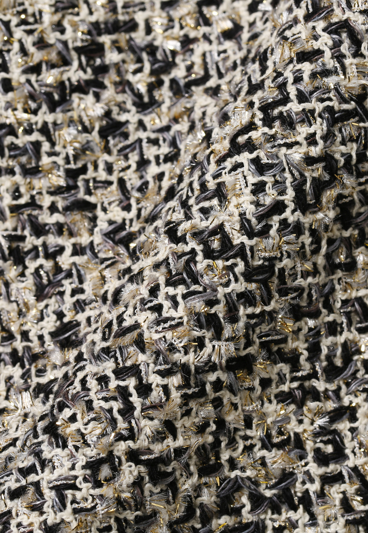 FANCY LAME TWEED JACKET 詳細画像 Gold 11