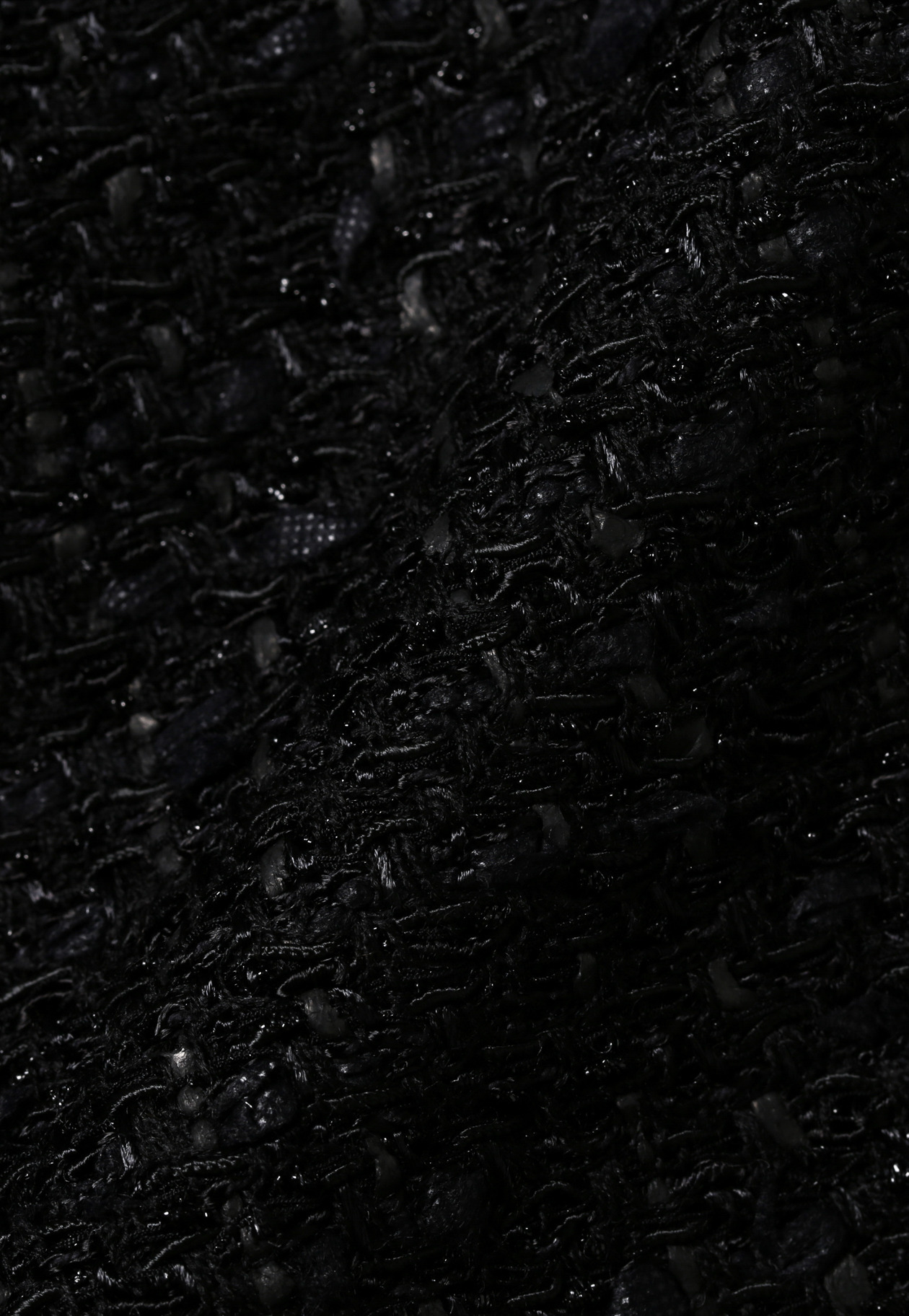 FANCY TWEED JACKET 詳細画像 Black 16