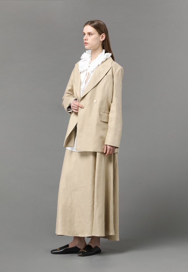 LINEN TWILL JACKET 詳細画像 Beige 6