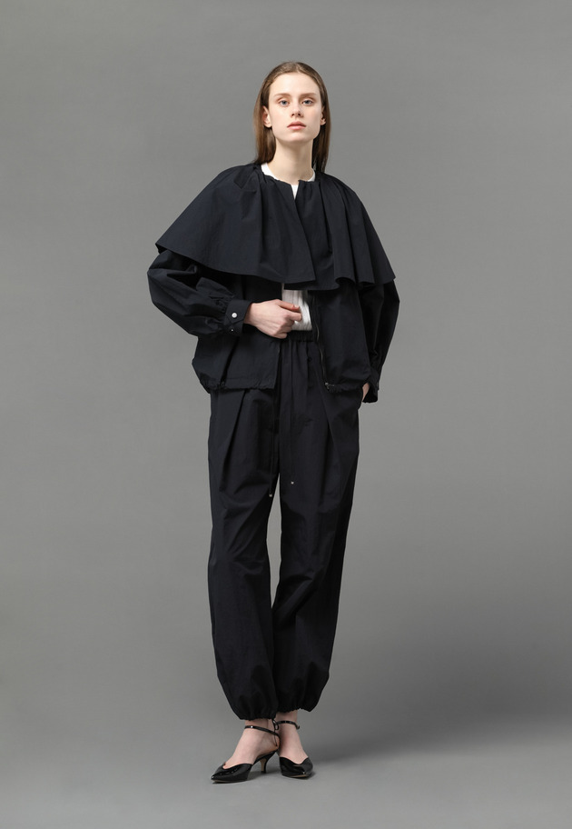 DRAWSTRING OVER PANTS 詳細画像 Black 4