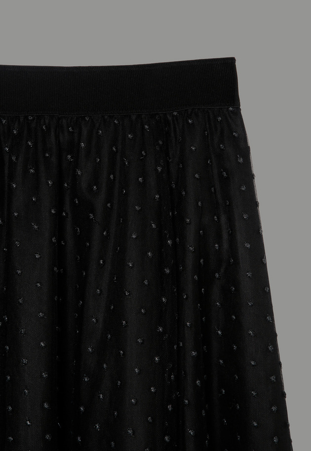 DOT TULLE SKIRT 詳細画像 Black 7