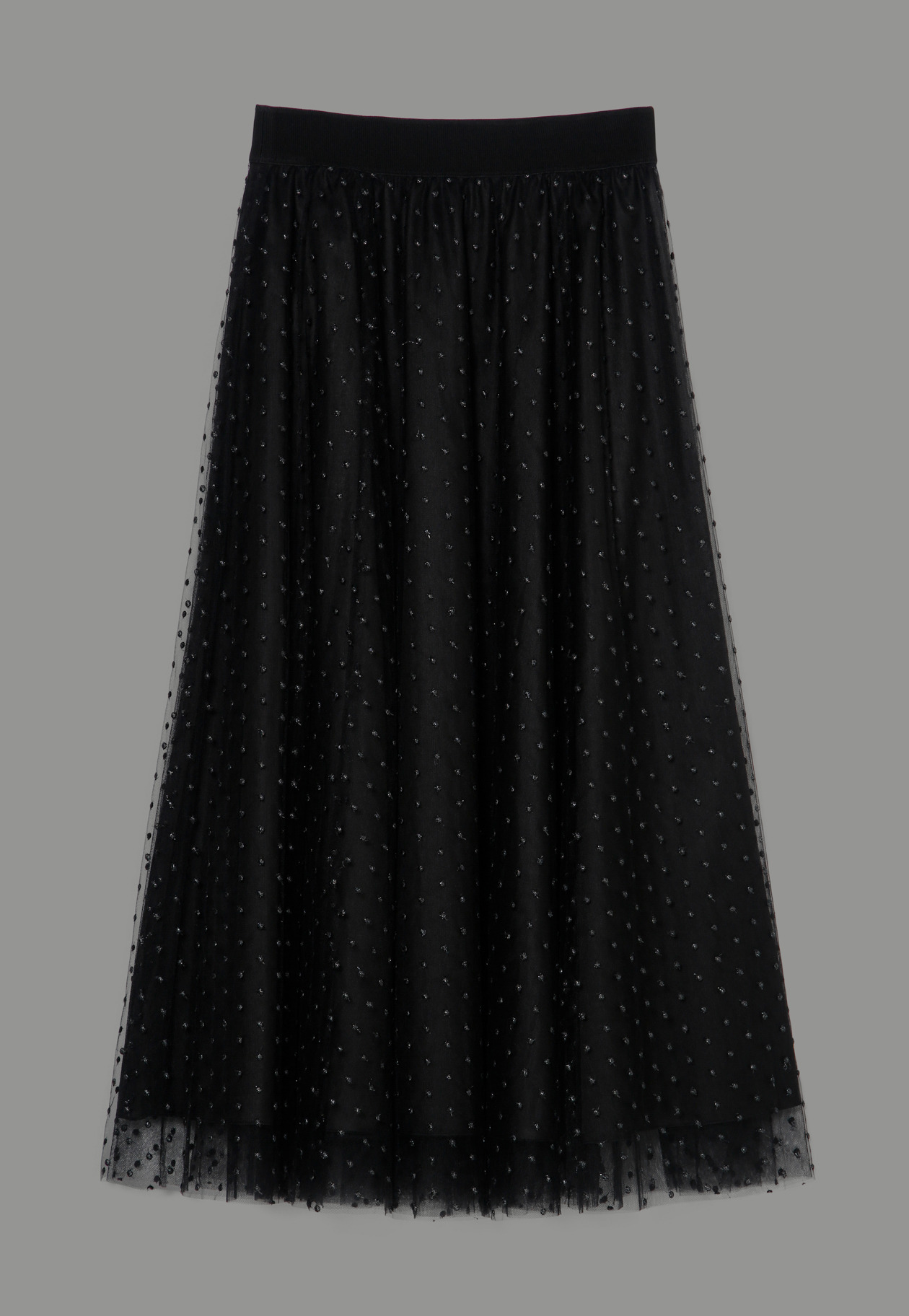DOT TULLE SKIRT 詳細画像 Black 5